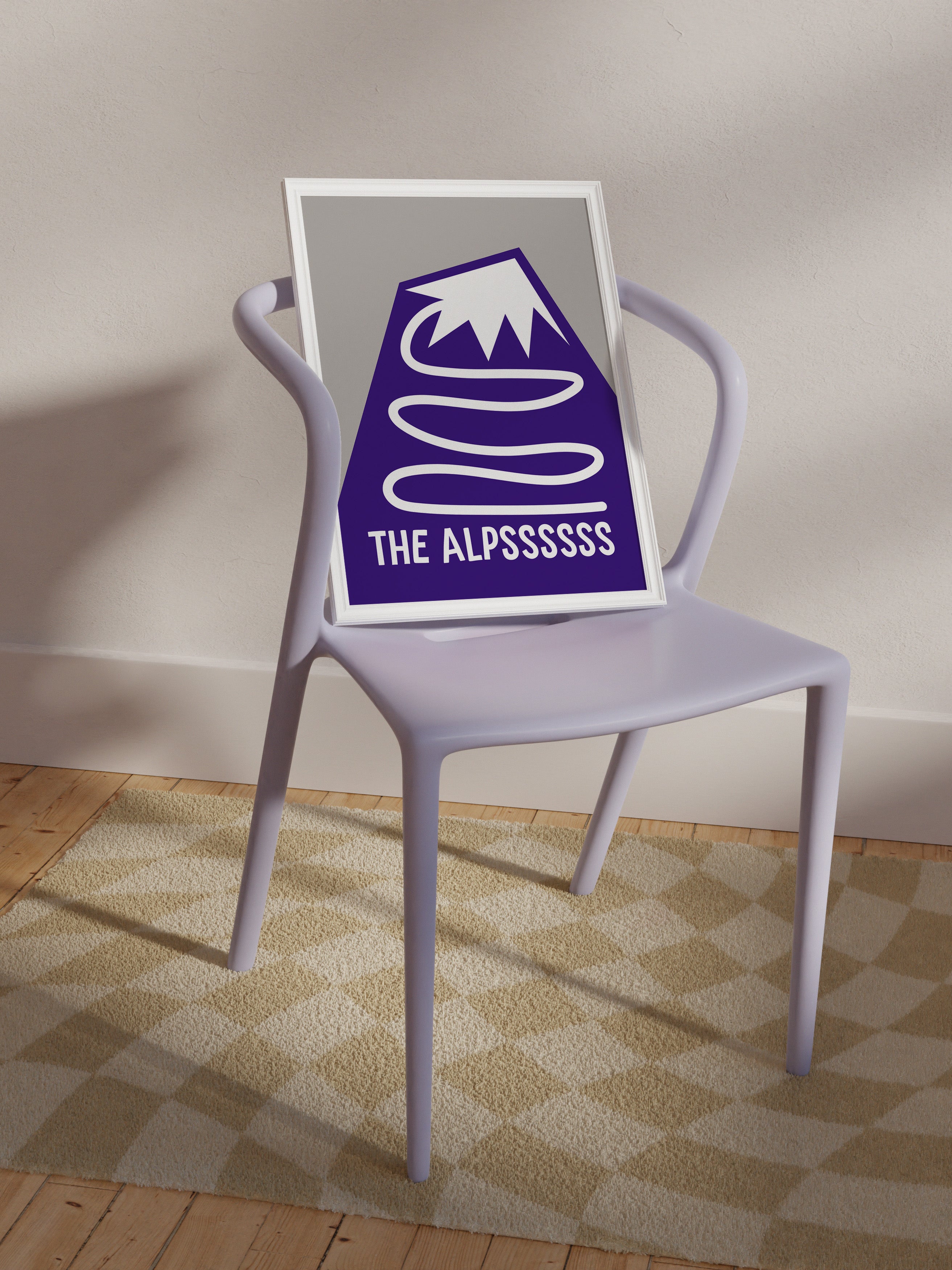 Modern interior showing how to choose wall art for different rooms, with correctly sized and placed prints above a sofa, bed, and desk, illustrating a designer step-by-step approach.