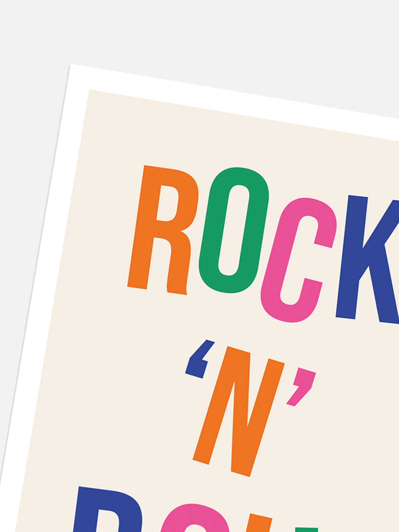 Rock N Roll Print