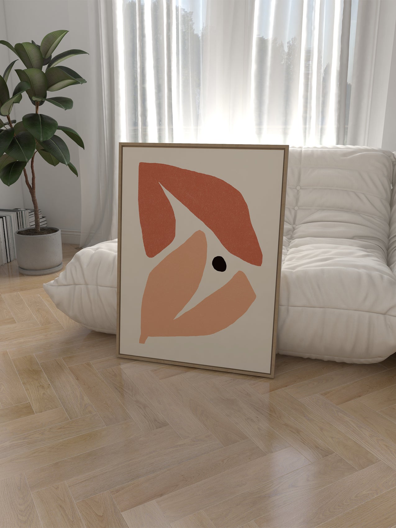 Dancing Leaves Print