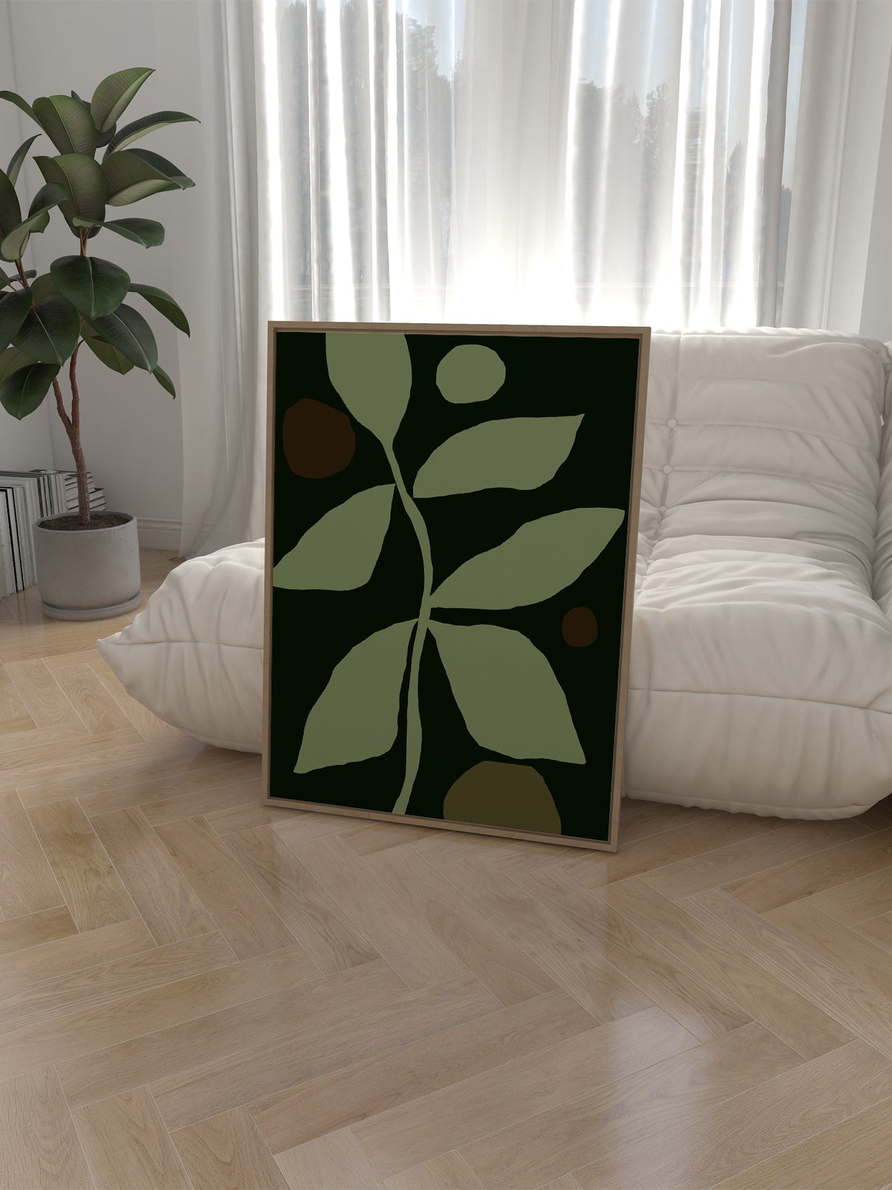 Midnight Seedling Print