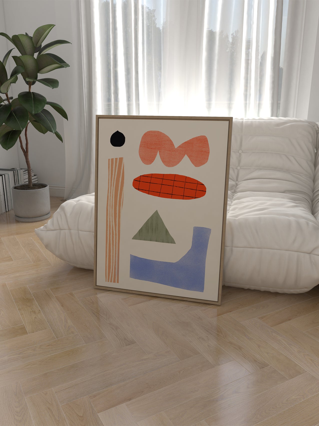 Playful Shapes Print